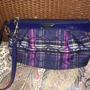 Coach wristlet